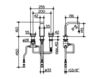 Scheme Wash basin mixer Keuco Edition 11 51115 010100 Minimalism / High-Tech
