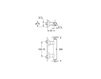 Scheme Wall mixer  Atrio Grohe 2012 26 003 000 Contemporary / Modern