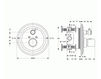 Scheme Thermostatic mixer Jado Retro A5463AA Minimalism / High-Tech