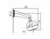 Scheme Wall mounted shower head Jado Perlrand Cristal H4030A4 Classical / Historical 