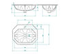 Scheme Built-in wash basin THG All styles GB2.4/1 A02 Contemporary / Modern