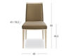 Scheme Chair Reve Copiosa By Billiani 2016 5C20 Contemporary / Modern