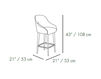 Scheme Bar stool Mambo Unlimited Ideas  2016 GIA bar chair Contemporary / Modern