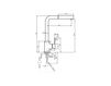 Scheme Kitchen mixer Estel Group Smart Office MID1CR Contemporary / Modern