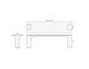 Scheme Dining table Kreoo 2016 Consolle Table Contemporary / Modern