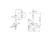 Scheme Shower fittings  Stella Bamboo Bamboo 3283TA/306 - 200 Contemporary / Modern