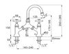 Scheme Wash basin mixer Stella Cat IT 00001 CR00 Classical / Historical 