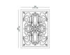Scheme Modern carpet Wilson Minotti Collezioni srl 2017 1200.01 Art Deco / Art Nouveau