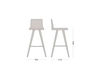 Scheme Bar stool Imperial Line 2017 SG11H80-04 Contemporary / Modern