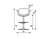 Scheme Bar stool Artifort 2017 Little Tulip bar stool Contemporary / Modern
