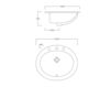 Scheme Countertop wash basin Art Ceram 2017 ELL001 Contemporary / Modern