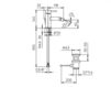 Scheme Bidet mixer Palazzani 2017 02411010 Contemporary / Modern