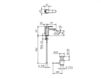 Scheme Bidet mixer Palazzani 2017 56401010 1 Contemporary / Modern