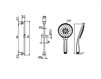 Scheme Shower bar Palazzani 2017 9920B610G Contemporary / Modern