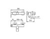 Scheme Wall mixer  Palazzani 2017 081012 Contemporary / Modern