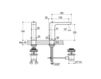 Scheme Wash basin mixer Ritmonio 2017 PR27AU101+PR27MA101 Contemporary / Modern