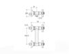 Scheme Wall mixer  Ritmonio 2017 PR42046CRL Contemporary / Modern