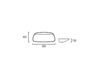 Scheme Countertop wash basin Neutra 2017 INKSTONE 02 Contemporary / Modern