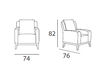 Scheme Chair Loft Atelier do Estofo Tech Specs - Index LOFT WITH ARMS ARMCHAIRS Contemporary / Modern
