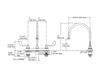 Scheme Wash basin mixer Triton Bowe Kohler 2017 K-810T70-5AHA-CP Contemporary / Modern
