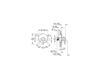 Scheme Built-in mixer Concetto new Grohe 2016 32213001 Contemporary / Modern