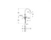 Scheme Wash basin mixer Costa S Grohe 2016 21338001 Contemporary / Modern