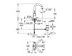 Scheme Wash basin mixer Grandera Grohe 2016 21107IG0 Contemporary / Modern