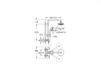 Scheme Shower fittings  New Tempesta Cosmop. System Grohe 2016 27922000 Contemporary / Modern