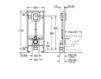 Scheme Framework for plumbing installation Rapid SL Grohe 2016 38519001 Contemporary / Modern
