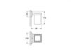 Scheme Glass for tooth brushes Allure Brilliant Grohe 2016 40493000 Contemporary / Modern