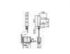 Scheme Wash basin mixer Mamoli Professionali 4091M0000011