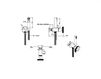 Scheme Wall mixer 38916CRCR Silver Scheme Wall mixer Bongio STYLE 38916CRCR