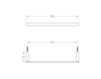 Scheme Towel holder AB.CS06.B.50.00 Silver Scheme Towel holder FIR Accessori bagno AB.CS06.B.50.00