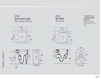 Scheme Wall mounted toilet Vitruvit Collection/olympic OLYVASNW Contemporary / Modern
