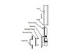 Scheme Wall light Hudson Valley Lighting Standard 550-SN Contemporary / Modern