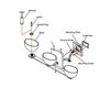 Scheme Bracket 2663-PC chromium-plated Scheme Bracket Hudson Valley Lighting Standard 2663-PC Contemporary / Modern