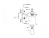 Scheme Wall light Hudson Valley Lighting Standard 5504-SN Contemporary / Modern