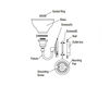 Scheme Wall light Hudson Valley Lighting Standard 5903-PN Contemporary / Modern