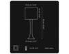 Scheme Table lamp Home switch Home 2012 SM1608 C21 Contemporary / Modern