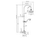 Scheme Shower fittings Olympia Ceramica Impero 7500Wc-s Contemporary / Modern