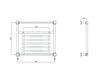 Scheme Towel dryer D.A.S. radiatori d’arredo Luxury ALFEO Contemporary / Modern