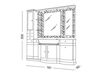 Scheme Сomposition Eurodesign Bagno Luxury COMPOSIZIONE 1 Classical / Historical 