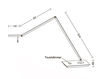 Scheme Table lamp Holtkötter Leuchten GmbH 2014 9639/4-79 Contemporary / Modern