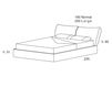 Scheme Bed ALTHEA Olivieri  Cube 4 LE400 - N Contemporary / Modern