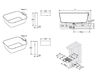 Scheme Bath tub Hidrobox Alfa Essential 110000205 Contemporary / Modern