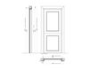Scheme Wooden door Giudetto 1011/QQ/H 15 terracotta Scheme Wooden door Giudetto New design porte Metropolis 1011/QQ/H 15 Classical / Historical