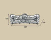 Scheme Sofa VENERE Composition 6 Gray Scheme Sofa Sat Export Sat VENERE Composition 6 Empire / Baroque / French