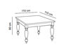 Scheme Dining table Minacciolo 2014 TA0385 Contemporary / Modern