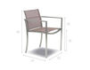 Scheme Armchair O-ZON OZN 55 TZU Silver Scheme Armchair O-ZON Royal Botania 2014 OZN 55 TZU Contemporary / Modern