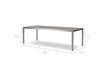 Scheme Dining table TABOELA Royal Botania 2014 TBL 240 WA Contemporary / Modern